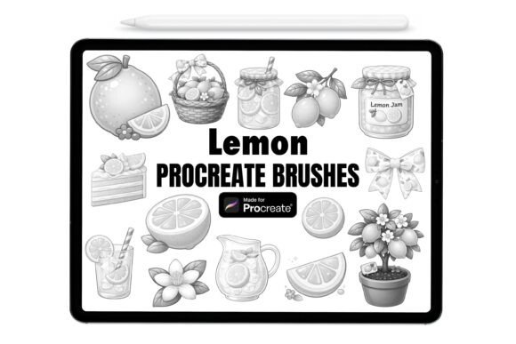 Download Cute Lemon Procreate Brushes - Cute Collection