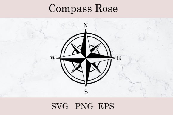 Download Compass SVG Silhouette Outline Clipart - Premium Resources