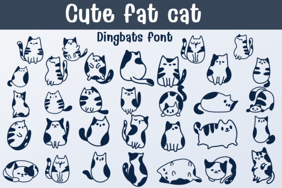 Download Cute Fat Cat - Cute Collection