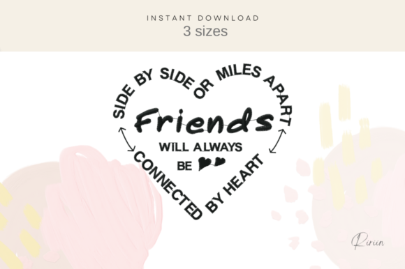 Download Friends Will Always Be Connected by Heart - Heart Collection