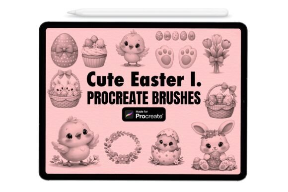 Download Cute Easter Procreate Brushes - Cute Collection